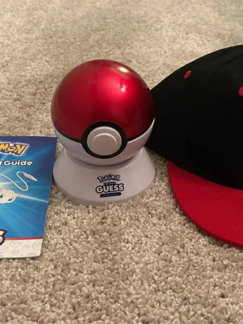 Pokémon Trainer Guess Interactive Game & Hat